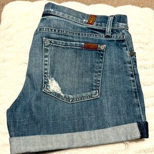 7 for all Mankind Jean shorts